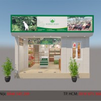 Thiết Kế Shop Thực Phẩm Sạch - World Mart - Chị Hà